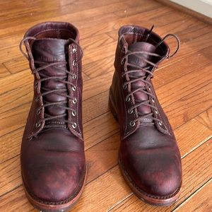 Chippewa made LL Bean branded 6” Cordovan leather boots